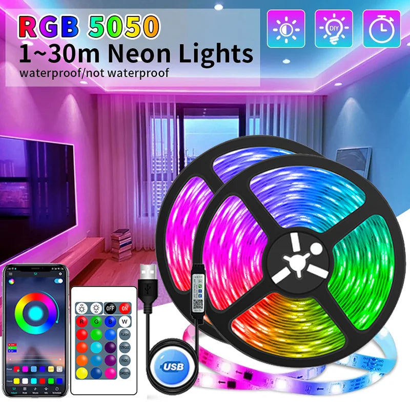 Smart USB LED Strip Lights