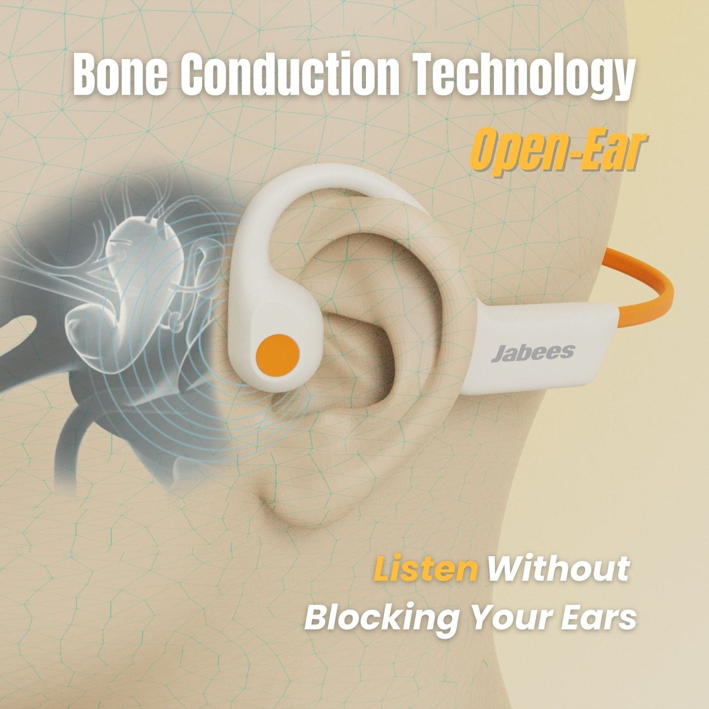 Lightweight Bone Conduction Sports Headphones 
