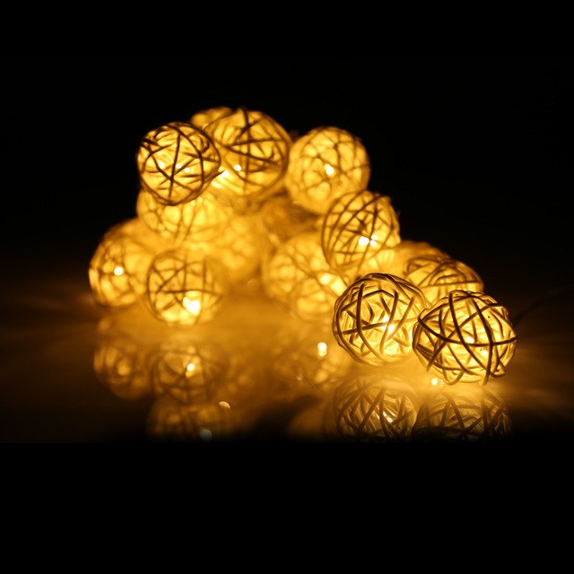2M 20 LEDs Sepak Takraw Light String