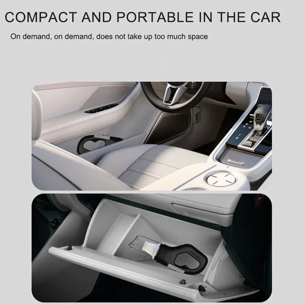 Car Mounted Vacuum Cleaner Handheld Powerful Suction