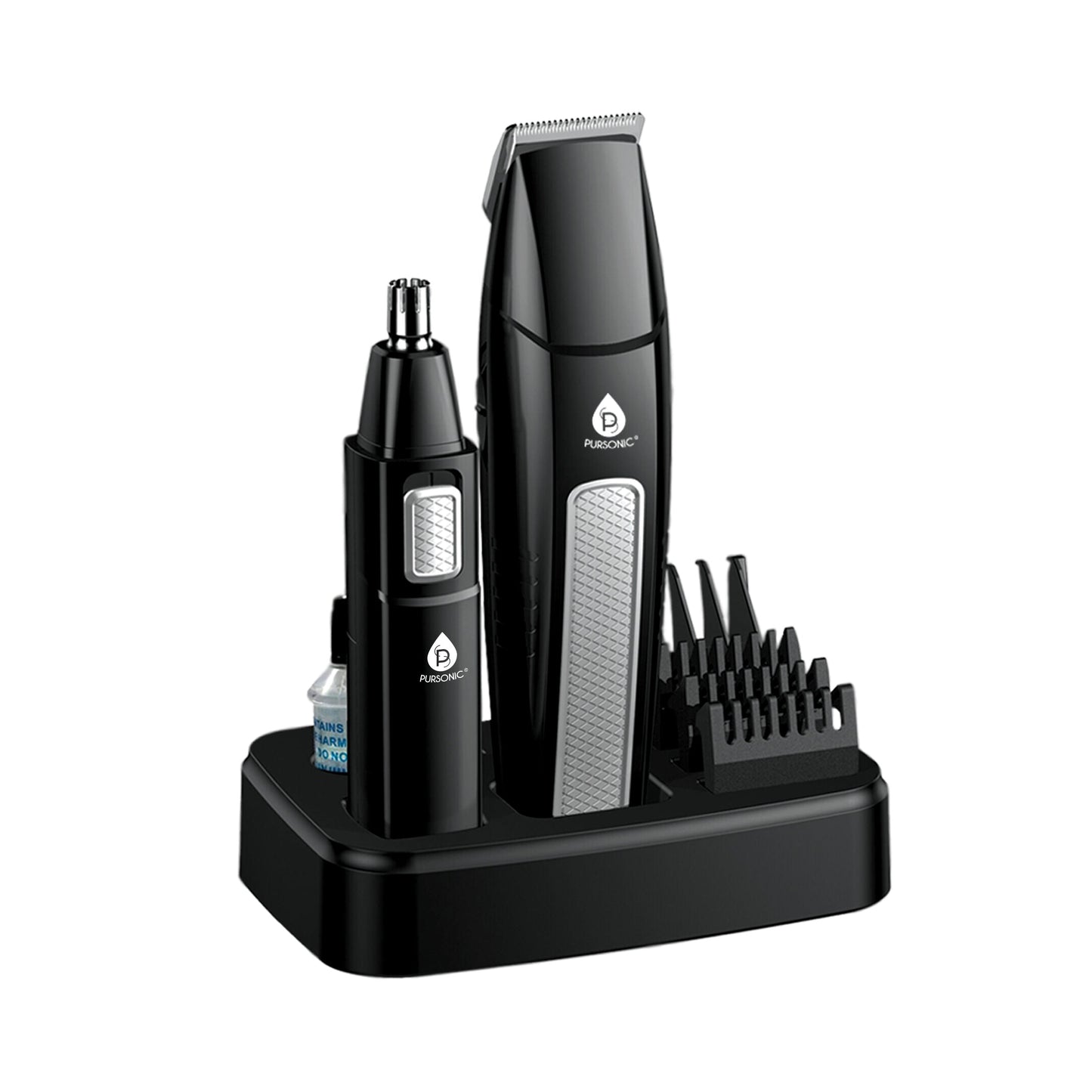 Mario Lopez Mens Grooming Kit – 10 Piece Trimmer Set