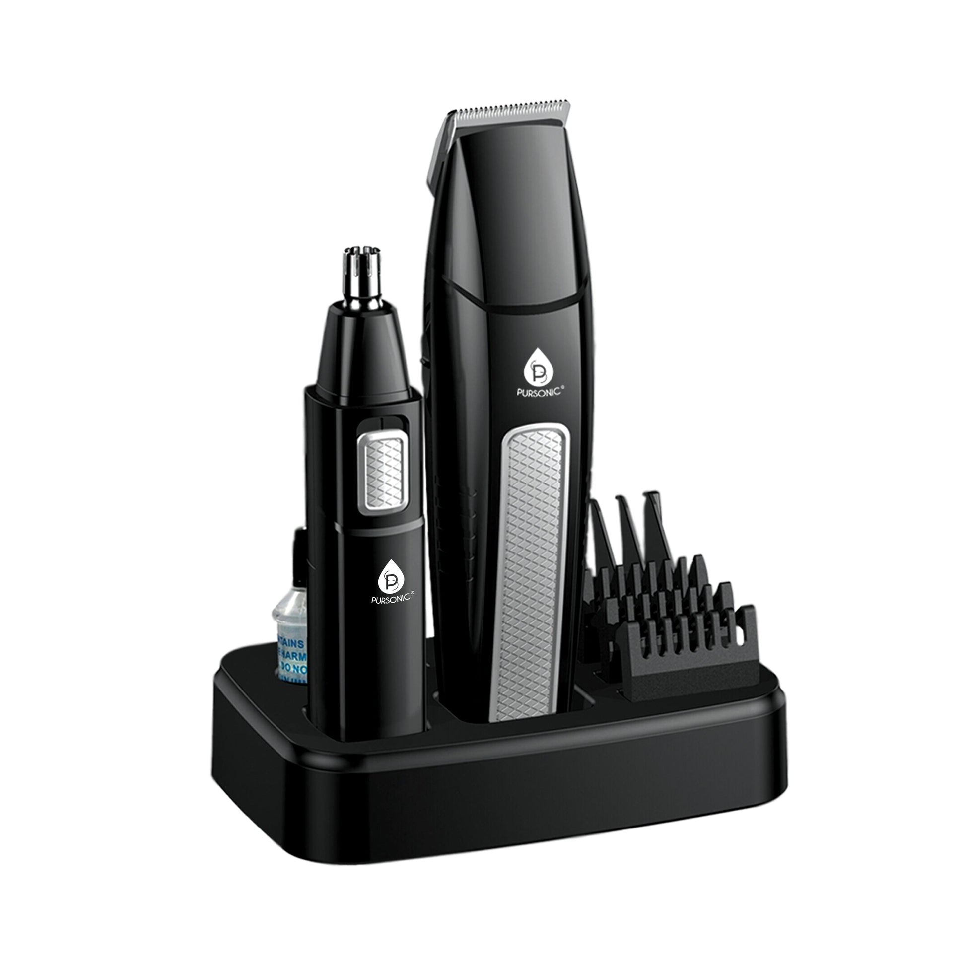 Mario Lopez Mens Grooming Kit – 10 Piece Trimmer Set