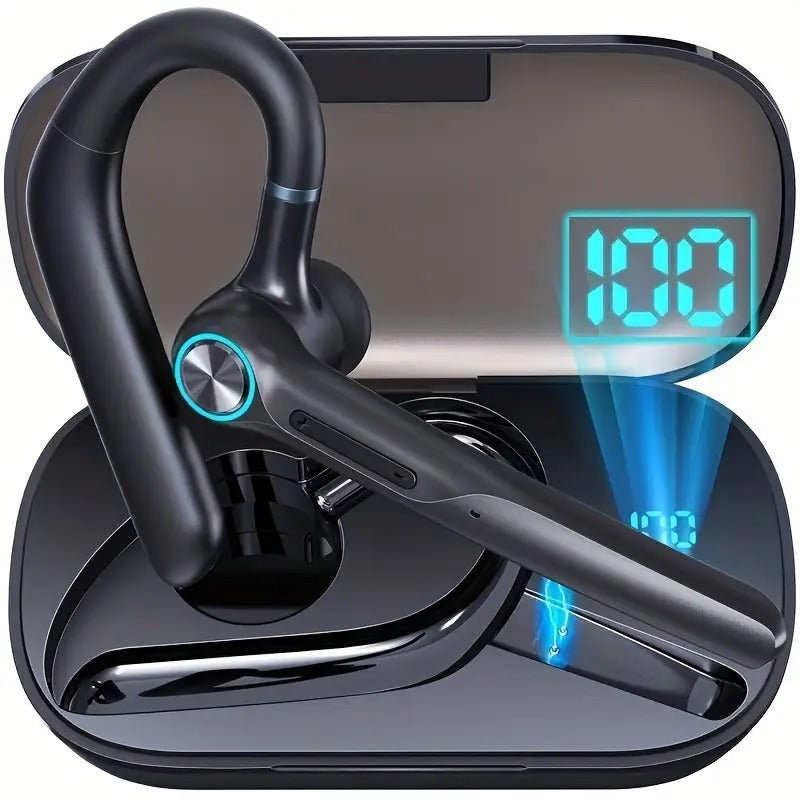 NNETM Wireless Headset Dual Mic Noise Canceling